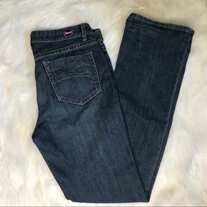 Le Tigre Dark wash boot cut jeans